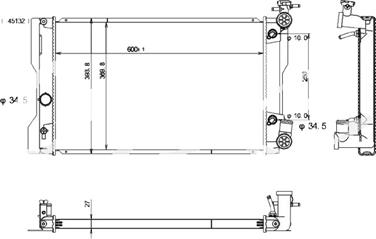 Radiator OS 13049