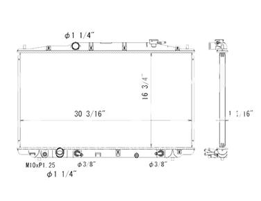 Radiator OS 13121