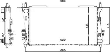 Radiator OS 2622