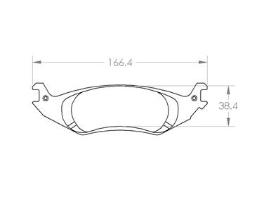 Disc Brake Pad Set P6 1046.10