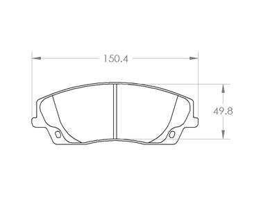 Disc Brake Pad Set P6 1056.20