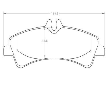 Disc Brake Pad Set P6 1318.10