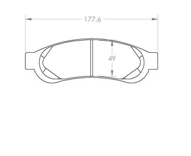 Disc Brake Pad Set P6 1333.11