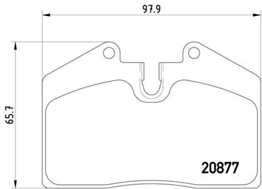 Disc Brake Pad Set PA 355006351