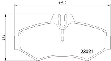 Disc Brake Pad Set PA 355008651