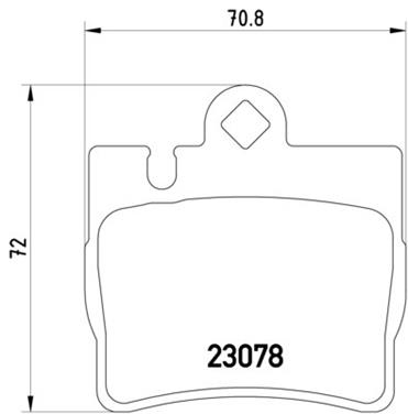 Disc Brake Pad Set PA 355008711