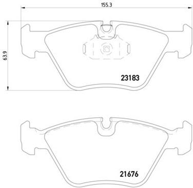 Disc Brake Pad Set PA 355009001