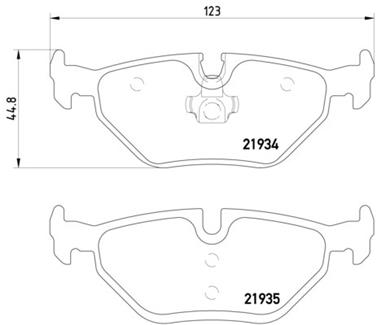 Disc Brake Pad Set PA 355009051