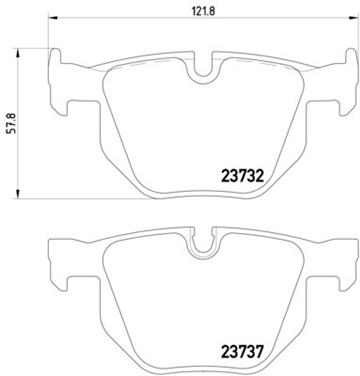 Disc Brake Pad Set PA 355010471