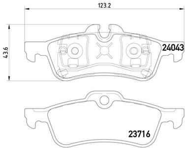 Disc Brake Pad Set PA 355011351