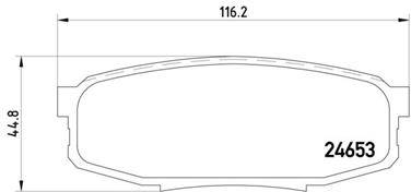 Disc Brake Pad Set PA 355013771