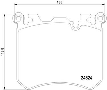 Disc Brake Pad Set PA 355020431