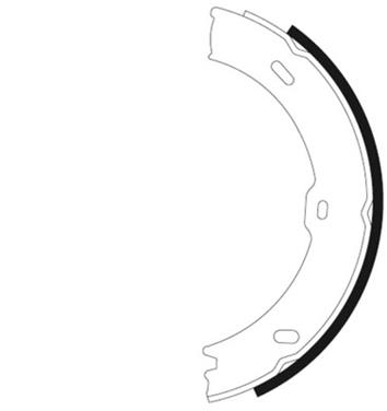 Drum Brake Shoe PA 355050761