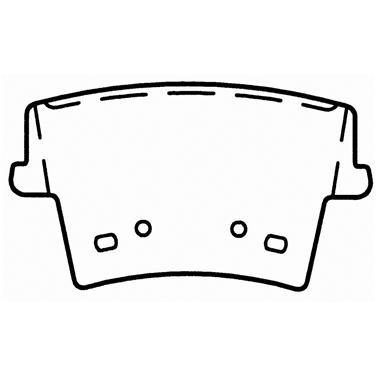 Disc Brake Pad Set WB PD1057