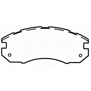 Disc Brake Pad Set WB PD470