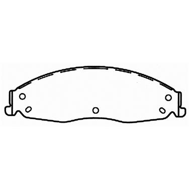 Disc Brake Pad Set WB QC921