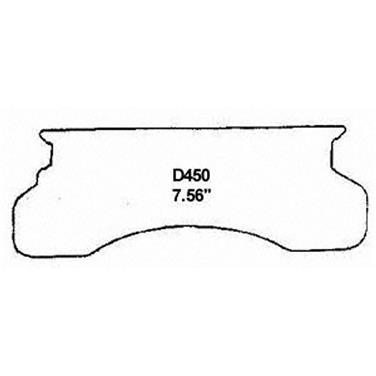 Disc Brake Pad Set WB SX450