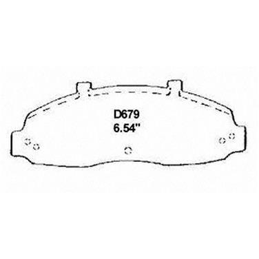 Disc Brake Pad Set WB SX679