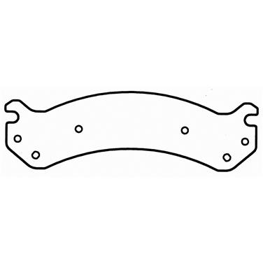 Disc Brake Pad Set WB SX784