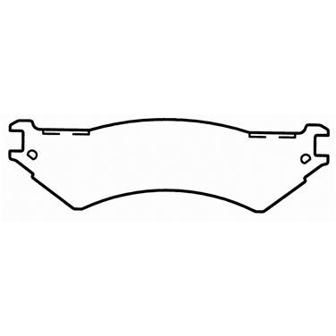 Disc Brake Pad Set WB SX802