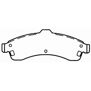 Disc Brake Pad Set WB SX882