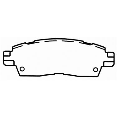 Disc Brake Pad Set WB SX883