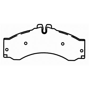 Disc Brake Pad Set WB SX949