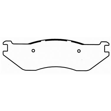 Disc Brake Pad Set WB SX966