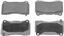 Disc Brake Pad Set WB MX1050