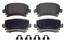 2010 Audi S3 Disc Brake Pad Set WB MX1108