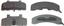 Disc Brake Pad Set WB MX215