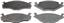 Disc Brake Pad Set WB MX280A