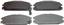 Disc Brake Pad Set WB MX334