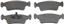 Disc Brake Pad Set WB MX359