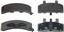 Disc Brake Pad Set WB MX369