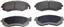 Disc Brake Pad Set WB MX486