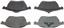 Disc Brake Pad Set WB MX555A