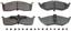 Disc Brake Pad Set WB MX642