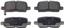 Disc Brake Pad Set WB MX865