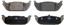 Disc Brake Pad Set WB MX952