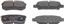 Disc Brake Pad Set WB PD1037