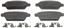 Disc Brake Pad Set WB PD1161