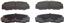 Disc Brake Pad Set WB PD305