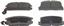 Disc Brake Pad Set WB PD309