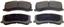 Disc Brake Pad Set WB PD677