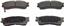 Disc Brake Pad Set WB PD889