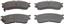 Disc Brake Pad Set WB PD893