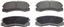 Disc Brake Pad Set WB PD904