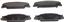 Disc Brake Pad Set WB PD922A