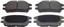 Disc Brake Pad Set WB PD930